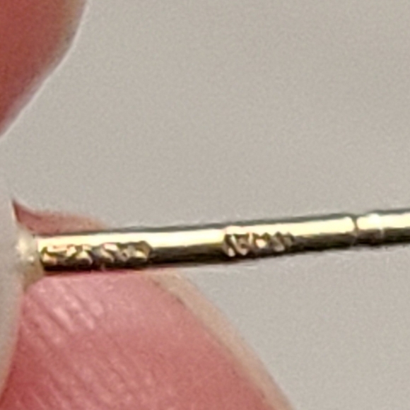 Sterling Silver 925 Pearl Stud Earrings - Picture 5 of 5